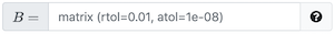 Screenshot of the pl-matrix-input element