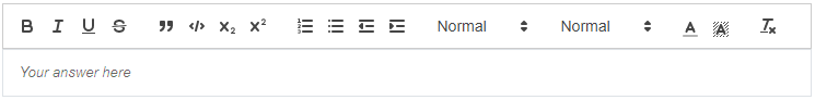 Screenshot of the pl-rich-text-editor element